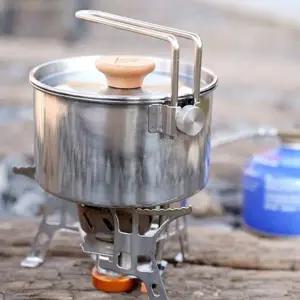 ( )캠핑 여행 백패킹 차박 다용도 멀티 취사 식기 라면 냄비 피크닉 스텐 스레인레스 악세사리 소품 용품