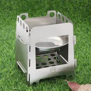 ( )윌캠핑 불멍 접이식 우드 스토브13x13cm