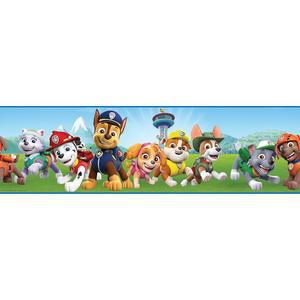 룸메이트 RMK12133BD 발 패트롤 필 앤 스틱 벽지 테두리