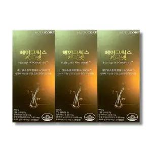[건강나라] 뉴트리코어 헤어그릭스 케라넷 310mg 28캡슐 3박스