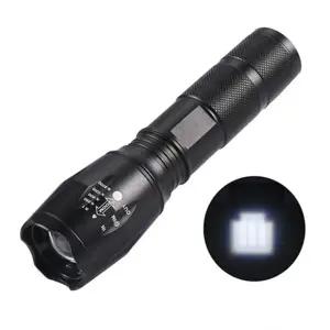 ( )초강력 후레쉬 손전등 LED 줌 라이트 등산 캠핑