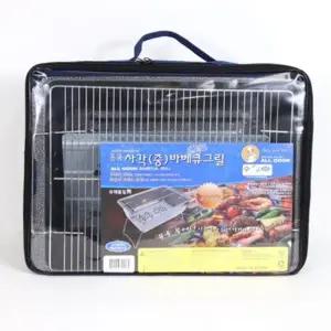 ( )올쿡 바베큐 그릴 캠핑 고기 숯불 바비큐 불판 중