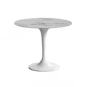 튤립 테이블 대리석 모던 식탁 인테리어 상판