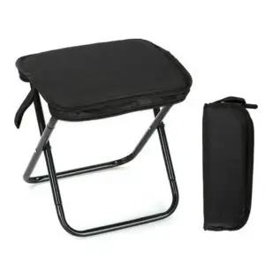 ( )스틸 접이식 휴대용 낚시 등산 캠핑 의자 보조의자
