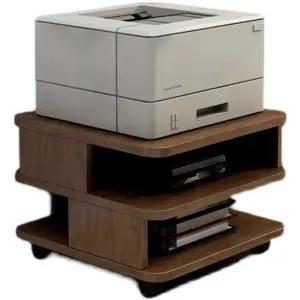 프린터기 사무실 프린트 지지대 프린터 우드 테이블 선반