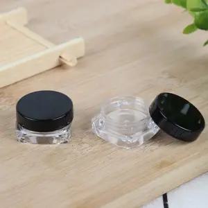 투명 미니 용기 여행 캠핑 휴대용 화장품 크림 공병 케이스 5g 100P 세트