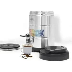 ( )스텐 워터저그 캠핑 보온보냉 물통 2중 5L 수도꼭지 워터디스펜서