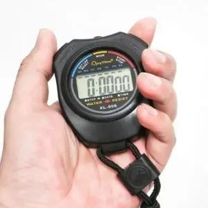 스톱 운동 타이머 생활 스톱 방수 스포츠 워치 워치 디지털 휴대용 달리기