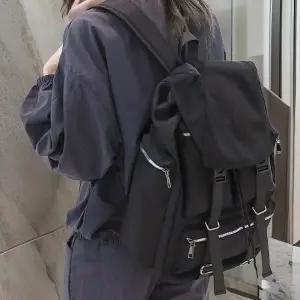 [다잇템] 여자 주머니많은 버클 자크 천배낭 백팩_20086549_588872