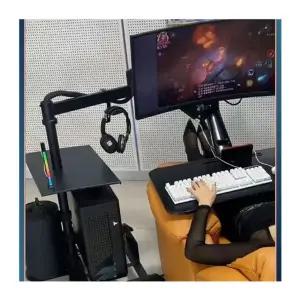 데스크탑 각도테이블 누워서하는 리프팅 책상 브래킷