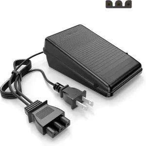 가수 재봉틀용 풋 페달 전원 코드 교체 4452 4432 4423 4411 5554 5532 5523 5511 m1150 m1500