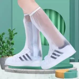 비오는날 신발 방수 커버 레인 투명 신발 커버 휴대용 발목