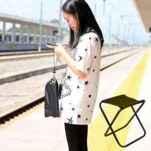 ( )초간편 접이식 캠핑 의자 휴대용 접이식 의자 낚시 야외 경량