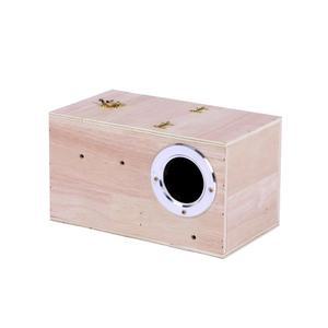 인공새집 나무 야외장 물고기 동물 거품 컬러 깃털 파티용 스탠드 두꺼운 새둥지 훈련 좌측