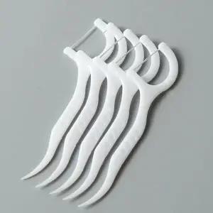 ( )휴대용 치실 이쑤시개 일회용 치실 치간 개별포장 칫솔