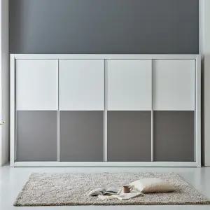 [우아미가구]보예 LPM 슬라이딩 장롱 4통 J형