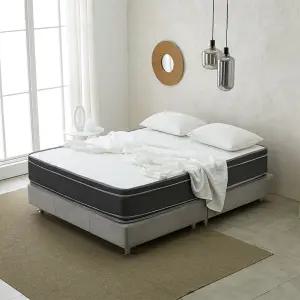 [우아미가구]나다 니트원단 하드폼 본넬 스프링 30T 양면 매트리스 Q