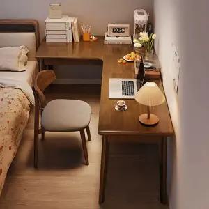 우드와일드 코너책상 ㄱ자 세트 학생 벽면 기역자 책상