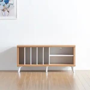 [우아미가구]유티 와이드 정리 책꽂이 다용도 책장 1200