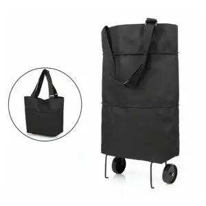 ( )접이식 휴대용 카트 장바구니 캐리어 쇼핑 B형 시장 시장바구니 만능