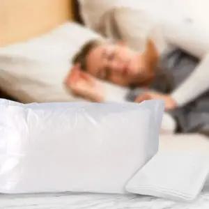 ( )일회용 베개커버 휴대용 위생 부직포커버 마사지베개 여행용품 피부관리