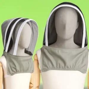 벌레 퇴치 모자 벌방지 모자 방충망사 작업용 양봉 야외 차단 폴리에스터 풀베기 벌초 활동 원예 얼굴 정글