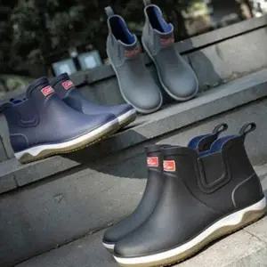 여성 부츠 여성 장화 발목 방수 첼시 농업용 작업화 원예용 캐주얼 로우컷 데일리 다용도 미끄럼 고탄력