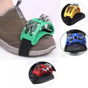 휴대용 발 탬버린 핸드 신발 탬버린 노래방 미니 악기 발목