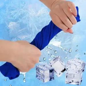 ( )피트니스 스포츠 타올 아이스 냉감 타올 휴대용 수건 여름 쿨링