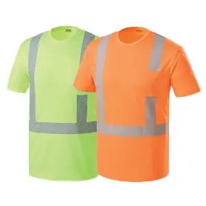 tbuc rt-1 형광반팔티 사 안전 작업 작