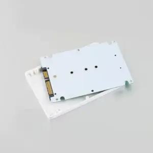 Coms SATA 컨버터 (M.2 to SATA) 케이스형 화이트