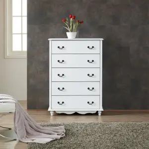 [우아미가구]루엘 5단 서랍장