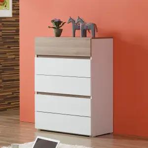 [우아미가구]모은 5단 서랍장