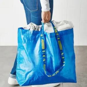 온더벨라 타포린백 블루장바구니 리유저블 쇼핑백 1+1