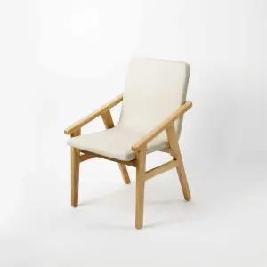 [우아미가구]디쉘리 원목 1인 식탁 의자