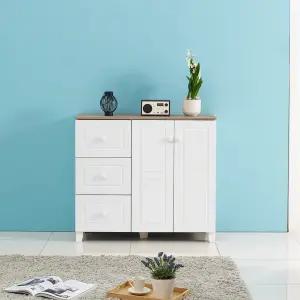 [우아미가구]크엘 서랍셋 양문수납장