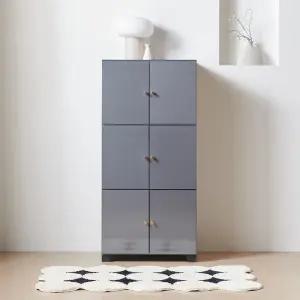 [우아미가구]디슬 3단 사물함 수납장 600