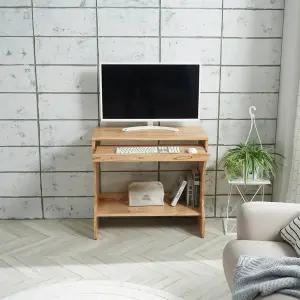 [우아미가구]오온 참죽 원목 컴퓨터 책상