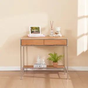 [우아미가구]유연 심플 모듈 원목 책상 900