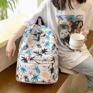 [라일리] Rly 파인애플 백팩 여학생백팩 캐주얼백팩 학생백팩 여