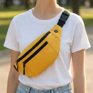 [라일리] Rly 유니보르 힙색 슬링백 운동가방 미니 크로스백 여