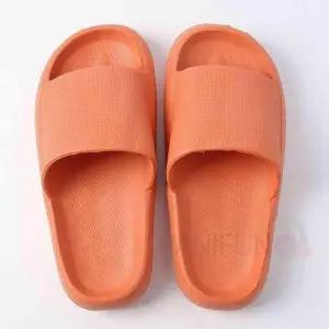 [라일리] Rly 커플슬리퍼 블랙270 오렌지250 거실실내화 사