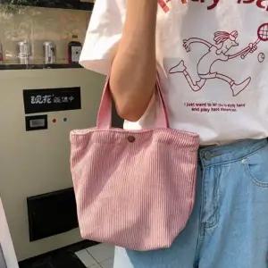 [라일리] Rly 여자 미니 토트백 코듀로이 가방 데일리 패션 숄