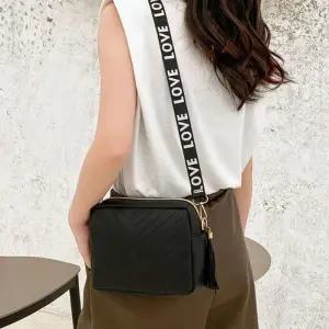 [라일리] Rly 패션 크로스백 핸드백 블랙 가방