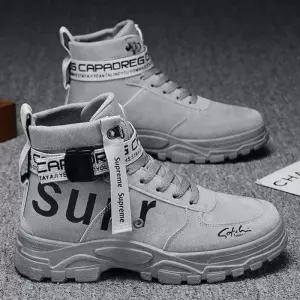 [라일리] Rly 남성 레터링 프린팅 워커 스니커즈