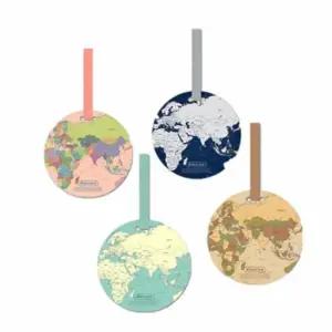 [라일리] Rly 세계 지도 네임 택 러기지택 이름택