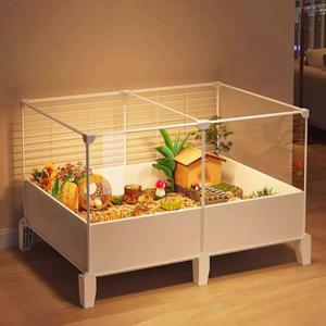 병아리 키우기 메추리 50x30x30 사육세트 72x37x37 디자인 사이즈 야외 이동장