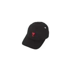 하트 로고 볼캡 블랙 공용 BFUCP006 AW0041 001
