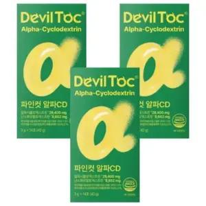 [단비] 데빌톡 파인컷 알파CD 14포 x 3개
