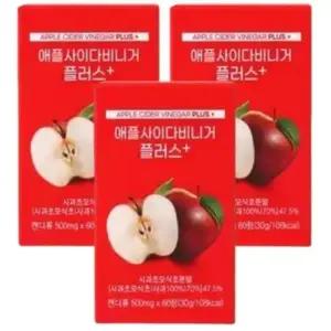 [단비] 셀핏 애플사이다비니거 플러스 60정 x 3개
